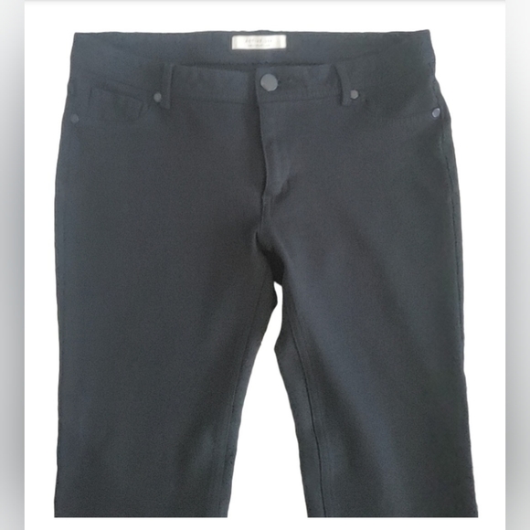 Active Usa Women's Black Dress   Pants Size Large Style # P9128 Very Stretchy - Picture 2 of 8